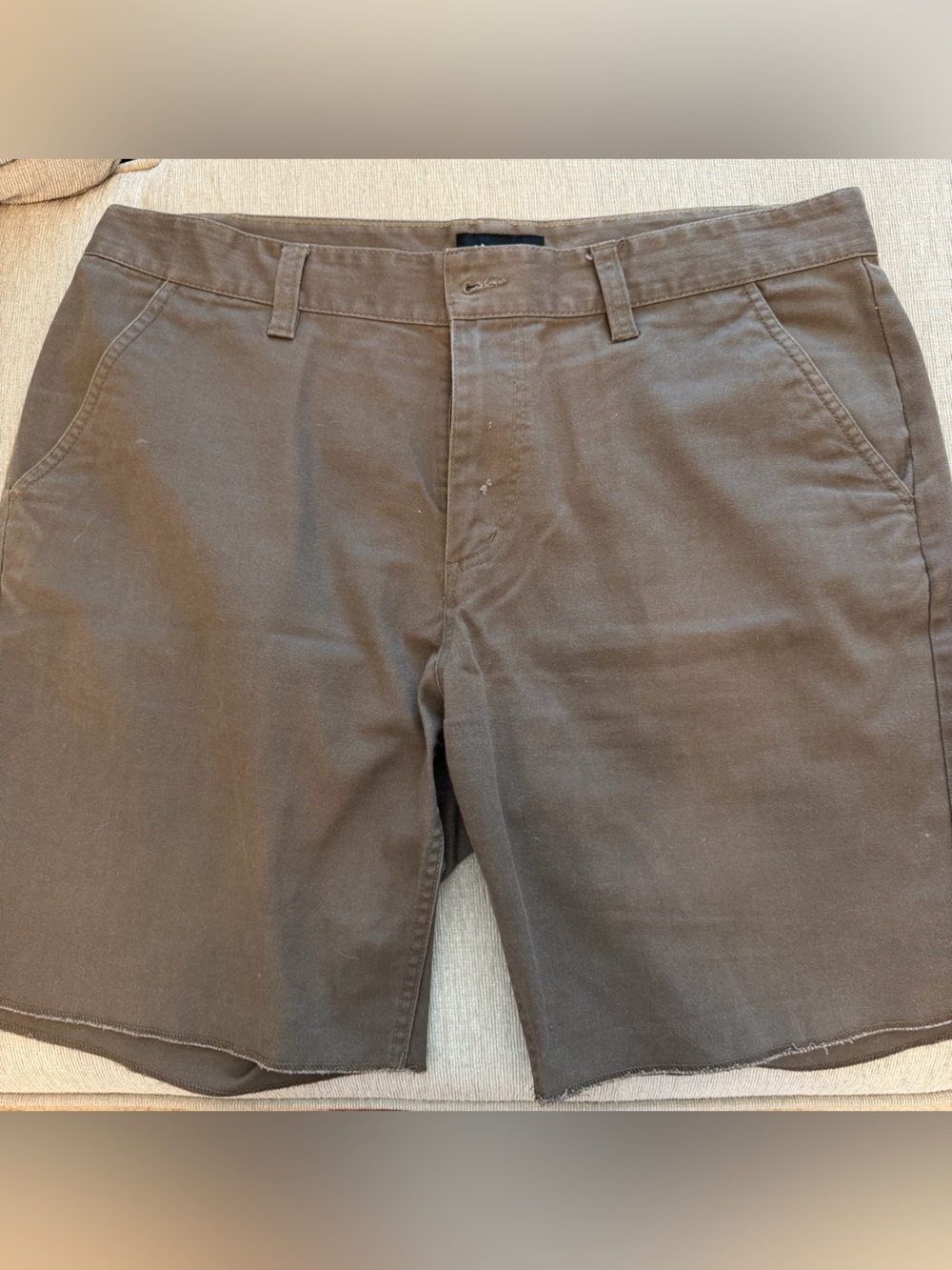 Brixton Men's Brown / gray toil 2 Chino Shorts